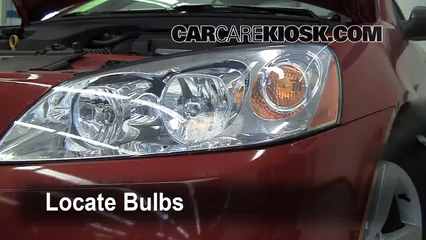 2007 Pontiac G6 3.5L V6 Lights Parking Light (replace bulb)
